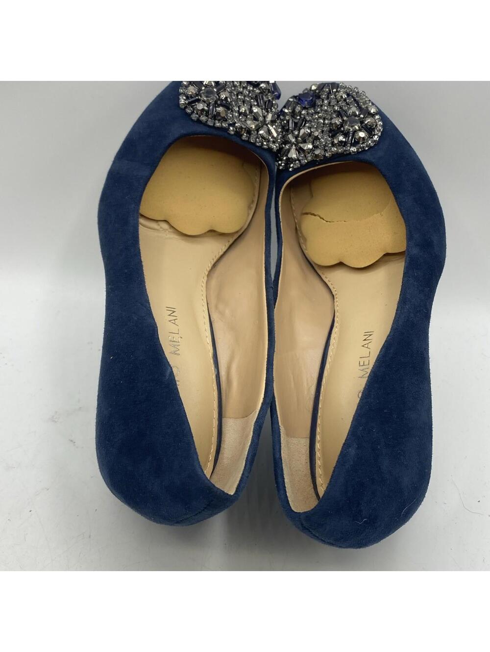 Antonio Melani Womens Shoes Size 6 M Blue Dress Comfort Slip On - Picture 10 of 12